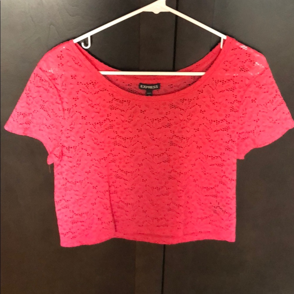 Express lace top.